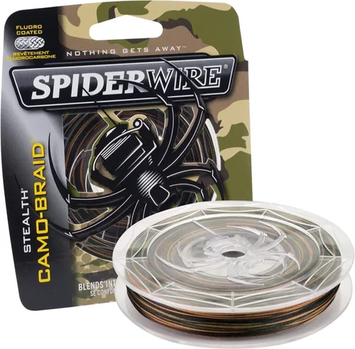 Miniatura 28 de Spiderwire Stealth Braid 3000 Yardas Camuflado azul