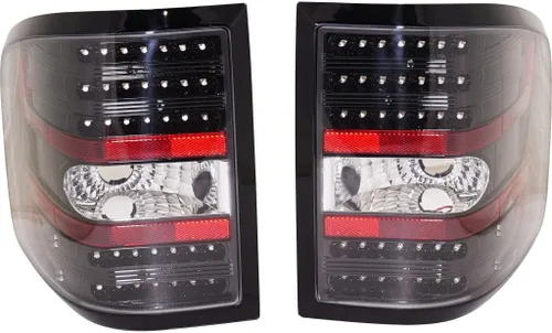 Para Ford F-150 2004-2008 Luz trasera LED Negro Flareside Tipo conductor y lado del pasajero | FO2811192