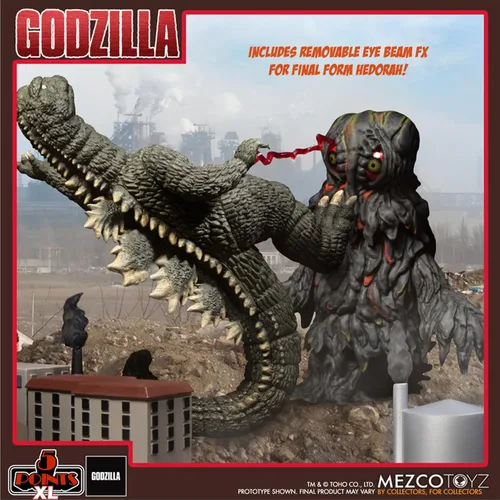 Miniatura 4 de Mezco - Juego en caja 5 puntos XL Godzilla vs Hedorah