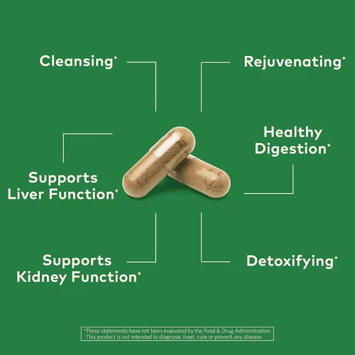 Miniatura 2 de ORGANIC INDIA Suplemento Herbal para Hígado y Riñón - Desintoxica y Rejuvenece, Apoya la Función Saludable del Hígado y los Riñones, Vegano, Sin