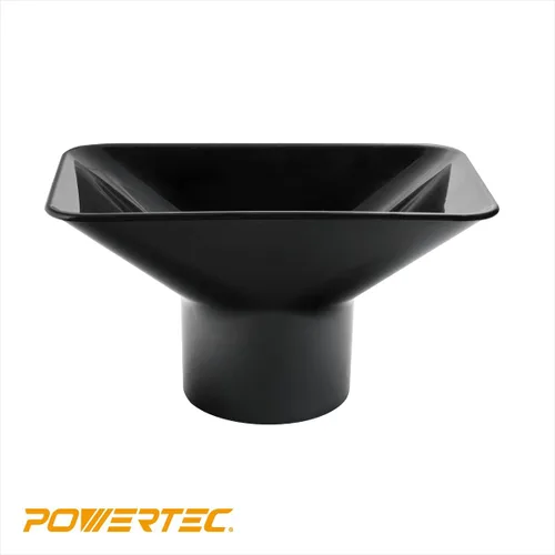 Miniatura 6 de POWERTEC 70204 Boquilla rectangular para capó recogida de polvo para accesorios de manguera de recolección de polvo de 2-1/2