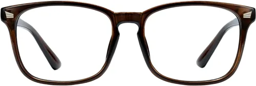 Miniatura 16 de TIJN Lentes de bloqueo de luz azul para mujeres y hombres, marco transparente cuadrado, anteojos nerd anti rayo azul, gafas para pantalla