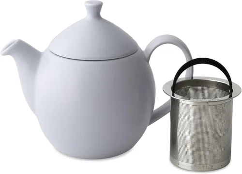 Miniatura 2 de FORLIFE Tetera de rocío con infusor de cesta, niebla de lavanda, 14 oz/14.0 fl oz