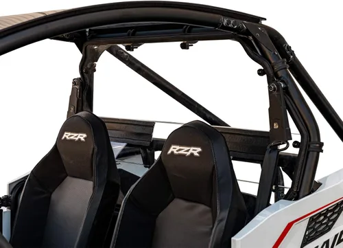 SuperATV Parabrisas trasero resistente para Polaris RZR Trail 900 / S 900 / S 1000 2021+ | Policarbonato de 1/4 pulgadas de grosor 250 veces más