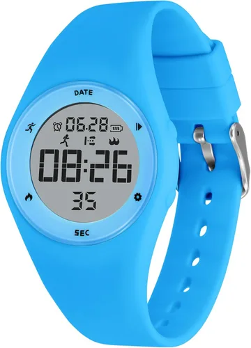 Miniatura 55 de Relojes para niños y niñas, reloj deportivo digital con contador de pasos, podómetro, alarma de vibración, sin aplicación, impermeable, rastreador