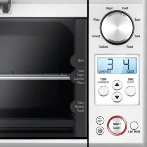 Miniatura 3 de Breville BOV450XL - Horno de sobremesa inteligente mini y tostador, pequeño, de acero inoxidable cepillado
