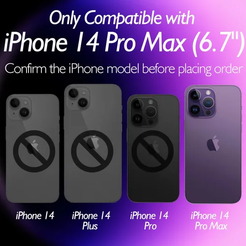 Miniatura 2 de Protector de pantalla trasera para iPhone 14 Pro Max (paquete de 2), iPhone 14 Pro Max, protector de vidrio trasero templado (6.7 pulgadas)