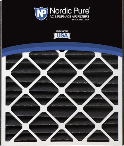 Miniatura 5 de Nordic Pure 20 x 25 x 5 (tamaño real: 19 3/4 x 24 1/4 x 4 7/8) Filtro de aire Air Bear Merv 8 de repuesto para reducción de olores de carbono puro