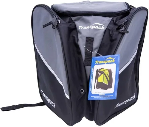 Miniatura 9 de TRANSPACK Edge Junior - Mochila para botas de esquí y snowboard, resistente al agua, 33 L, bolsa de mochila Blanco (White Snowflake)