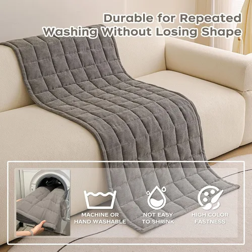 Miniatura 7 de Fundas de sofá para perros, fundas antideslizantes y lavables para sofá de 3 cojines, protector de muebles suave y cómodo, apto para mascotas