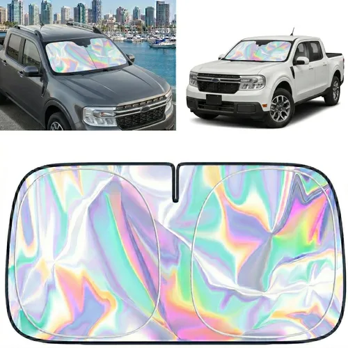Miniatura 36 de Parasol para parabrisas Honda HR-V 2023-2025 – Cubierta plegable para parabrisas para accesorios HRV Protege el coche de los rayos solares