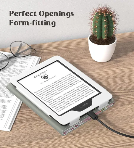 Miniatura 8 de MoKo Funda para Kindle de 6 pulgadas (11ª generación, versión 2024/2022)/(10ª/8ª generación, 2019/2016), carcasa de poliuretano ultraligera