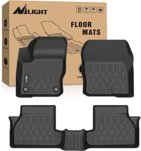 Miniatura 16 de Nilight Alfombrillas TPE para Ford F250 F350 F450 Super Duty Crew Cab 1999 2000 2001 2002 2003 2004 2005 2006 2007 ajuste personalizado para todo