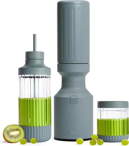 Miniatura 19 de Beast Mighty 850 Licuadora personal compacta premium Para batidos, malteadas, aderezos, salsas, postres, salsas para mojar Mezcla hielo