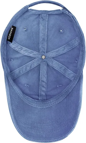 Miniatura 5 de VODIORE Vintage Washed Cap Distressed Baseball Caps Unisex Adjustable Dad Hats