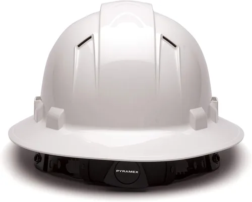 Miniatura 5 de Pyramex Ridgeline - Casco duro de ala completa, ventilado, con suspensión de trinquete de 4 puntos