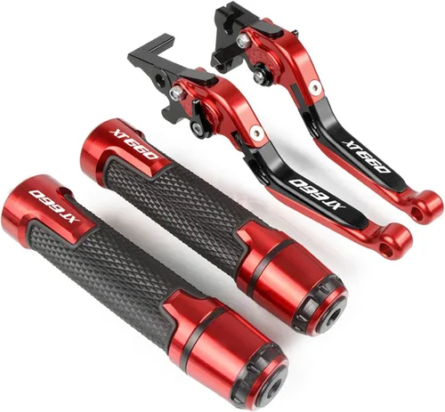 Miniatura 8 de Para Yamaha XT660/X/R XT660X XT660R XT660 2004 2005 2006-2017 motocicleta ajustable plegable freno embrague palanca de embrague embrague empuñaduras