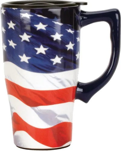 Miniatura 6 de Spoontiques - Tazas de viaje de cerámica - Taza Kokopelli - Bebidas frías o calientes - Regalo para los amantes del café
