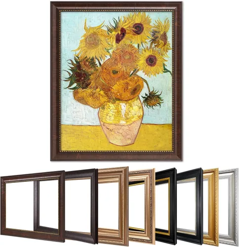 Miniatura 97 de DECORARTS - Serie de pinturas enmarcadas de Vincent Van Gogh (favoritos) – impresión giclée de arte en lienzo.