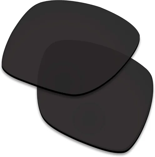 Miniatura 5 de BroLizard - Lente polarizada para gafas de sol Oakley Deviation OO4061, Negro + titanio + rojo + azul 4 polarizados.