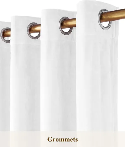 Miniatura 150 de StangH Cortinas de Terciopelo Verde Esmeralda de 96 Pulgadas - Cortinas Opacas de Terciopelo de Lujo Súper Suaves, Elegante Cobertura de Ventana