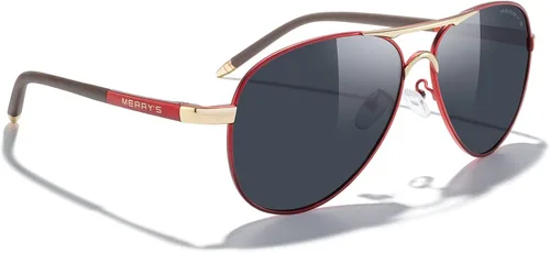 Miniatura 5 de MERRYS UV400 S8513 gafas de sol polarizadas para conducir marco irrompible para hombre