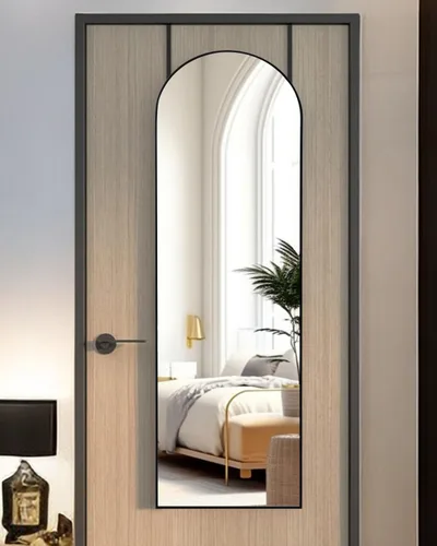 Miniatura 2 de KOMCOTE - Espejo de cuerpo completo de 48x14 pulgadas - Espejo colgante sobre la puerta para dormitorio, sala de estar, armario - Espejo de suelo