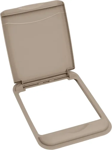 Miniatura 30 de Tapa para cubo de basura de 35 cuartos de galón, de la marca Rev-A-Shelf plateado