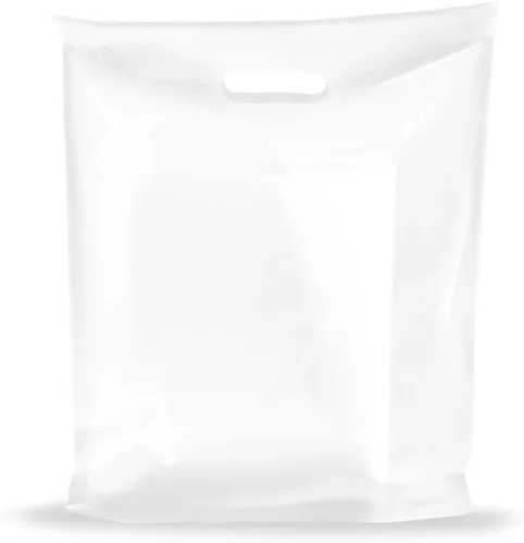PPB - Bolsas de plástico transparente para mercancía de 12 x 15 pulgadas, acabado brillante, tamaño mediano al por menor, paquete de 100 unidades,