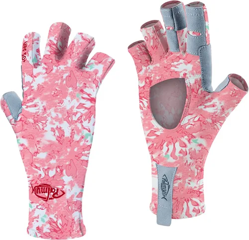 Miniatura 13 de Palmyth Guantes de pesca sin dedos con protección UV, UPF50+, guantes de sol para hombres y mujeres para kayak, senderismo, remo, conducción