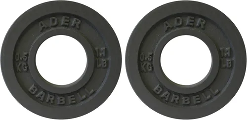 Miniatura 3 de Ader Precision Color Metal Olympic Kilo Gram Placas 6 PRS Color 55.1 lbs