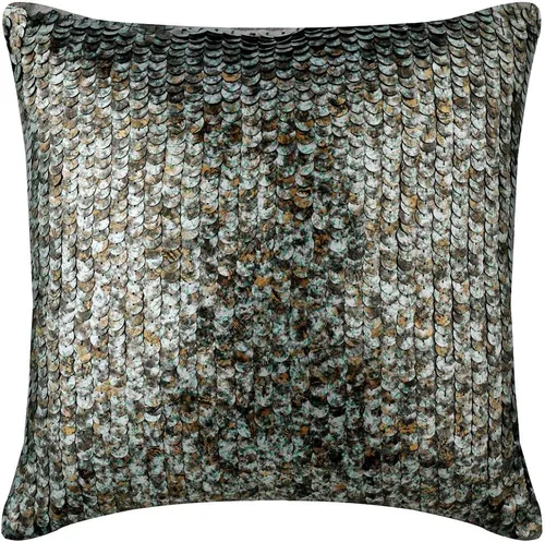 Miniatura 24 de The HomeCentric Funda de cojín para silla, fundas de almohada decorativas de 22 x 22 pulgadas (21.7 x 21.7 in), color plateado, fundas de almohada