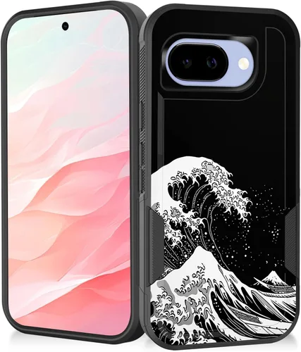 Miniatura 40 de Funda para Pixel 7a, resistente de doble capa híbrida de policarbonato duro de goma suave a prueba de golpes para Google Pixel 7A 6.1 pulgadas