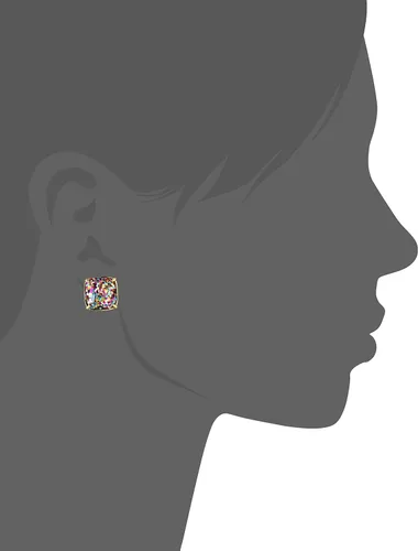 Miniatura 2 de Kate spade new york aretes con pasador cuadrados pequeños