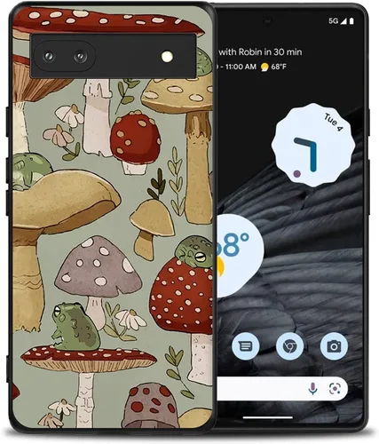 Miniatura 8 de Funda compatible con Google Pixel 7 Pro con diseño de flores y mariposas para niños y niñas, TPU suave, a prueba de golpes, antiarañazos, diseñada