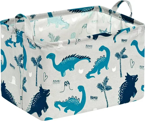 Miniatura 18 de MAIZMZ Cesta de almacenamiento rectangular vacía, organizador de almacenamiento impermeable de béisbol, cestas plegables con asas para mujeres