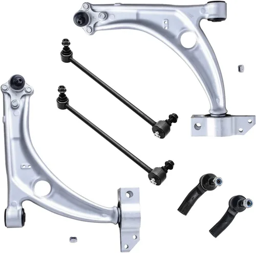 Miniatura 194 de Detroit Axle - Kit de extremo delantero para Chrysler 300 Dodge Charge Challenger 2011-2023, 2 brazos de control inferiores traseros 2 rótulas