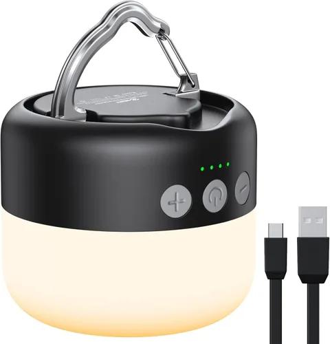 Miniatura 2 de Linterna LED para Campamento Recargable 1000LM, Hasta 300H de Tiempo de Funcionamiento Luz de Tienda de Campamento, Luz Colgante de Emergencia