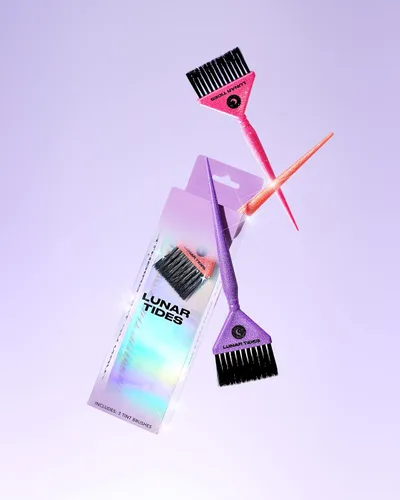Miniatura 4 de Lunar Tides Juego de cepillos para el cabello - Paquete de 3 cepillos Aura Tint (Aqua)