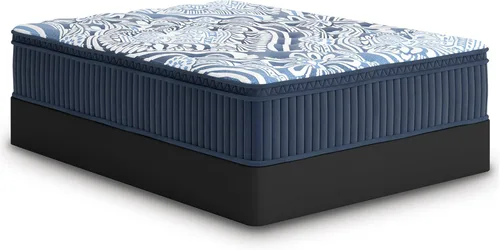 Miniatura 11 de Signature Design by Ashley Plush Luxe - Colchón híbrido de espuma viscoelástica de látex de gel transpirable de 15 pulgadas con soporte de borde