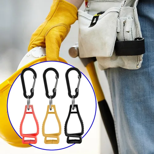 Miniatura 7 de 30 clips de guantes para guantes de trabajo, clips de soporte de guantes, clip de seguridad para el trabajo, clips para guantes, clips de agarre