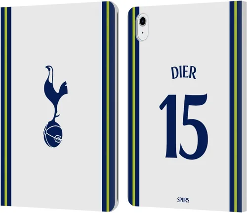 Miniatura 9 de Head Case Designs Officially Licensed Tottenham Hotspur F.C. Cristian Romero 2022/23 Players Home Kit Leather Wallet Case Compatible with Apple iPad