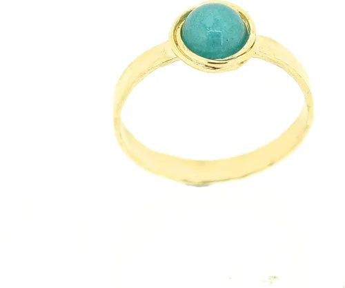 Miniatura 16 de Anillo de oro de piedras preciosas, anillo de piedra chapada en oro de 14 quilates, anillo de piedra apilable, anillo de oro de piedra pequeña