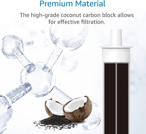 Miniatura 3 de AQUA CREST Filtro de agua para botella BB02, repuesto para filtro de botella suave Brita®, 2