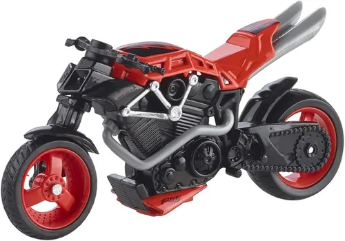 Miniatura 3 de Hot Wheels Street Power Motorcycles - Edición limitada coleccionable ~ X-Blade ~ Rojo