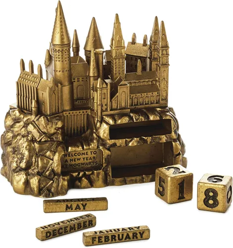 Miniatura 5 de Hallmark Calendario perpetuo de Harry Potter (Hogwarts), suministros de oficina, regalo para profesores, niños, jefe, asistente administrativo