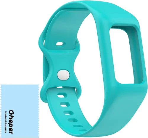 Miniatura 19 de Correa de reloj suave compatible con Fitbit Charge 6, Charge 5, Charge 4, Charge 3/3SE, correa de muñeca de silicona protectora todo en uno, correa