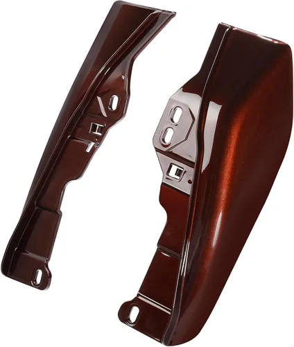 Miniatura 22 de HR3 Deflectores de aire ámbar whisky de marco medio, protector térmico Compatible con Street Glide FLHX 2014 Road Glide FLTRX 2016 Adecuado
