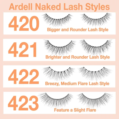Miniatura 9 de Ardell Naked Lashes 422, negro, 2 unidades (paquete de 2)