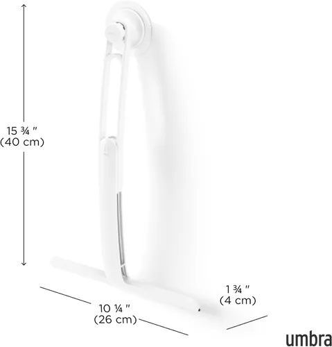 Miniatura 3 de Umbra Escobilla adhesiva flexible, color blanco